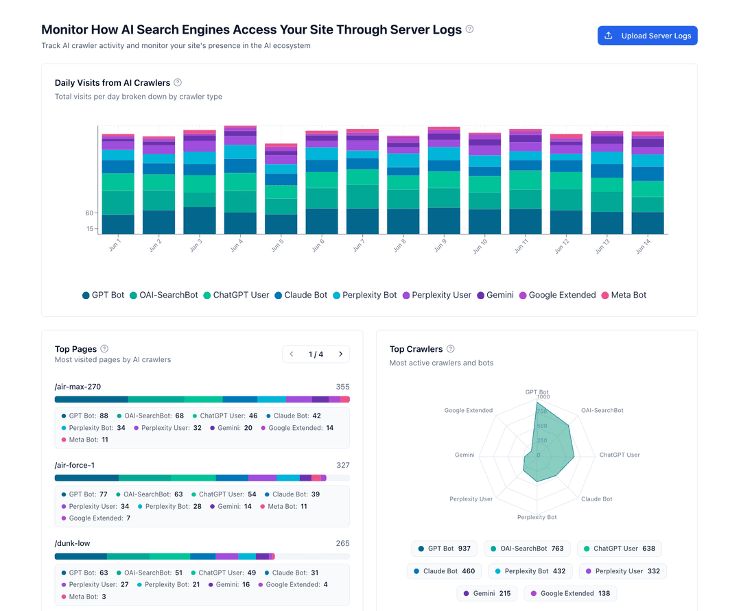 Server Logs Analytics Illustration